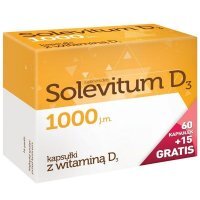 Solevitum D3 1000j.m., 75 kapsułek