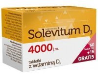 Solevitum D3 4000j.m., 75 tabletek
