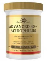 Solgar Advanced 40+ Acidophilus, 60 kapsułek