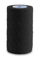 Stokban, bandaż elastyczny samoprzylepny, 10cmx4,5m, kolor czarny, 1 sztuka
