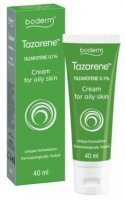 Tazarene Tazarotene 0,1%, krem do skóry tłustej, na noc, 40ml