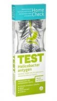 Test diagnostyczny Home Check, test Helicobacter Antygen, z kału, 1 sztuka