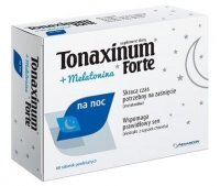 Tonaxinum Forte + Melatonina, 60 tabletek