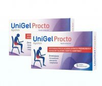UniGel Apotex Procto, czopki doodbytnicze, dwupak (2x5 sztuk)