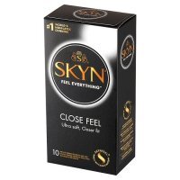 Unimil Skyn, prezerwatywy bezlateksowe Close Feel, ściśle przylegające, 10 sztuk