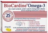 USZKODZONY KARTONIK BioCardine Omega-3, 60 kapsułek