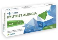 USZKODZONY KARTONIK Test diagnostyczny Diather, Imutest Alergia, kot, 1 sztuka