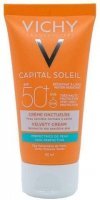Vichy Capital Soleil, krem aksamitny do twarzy SPF50+, skóra sucha, normalna i wrażliwa, 50ml
