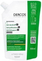 Vichy Dercos Anti Dandruff DS, szampon przeciwłupieżow, włosy suche, eco-refill, 500ml