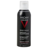 Vichy Homme, Sensi Shave, łagodna pianka do golenia przeciw podrażnieniom, 200ml
