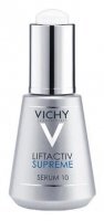 Vichy Liftactiv Supreme, Serum 10, serum do twarzy redukujące oznaki starzenia się skóry, 30ml