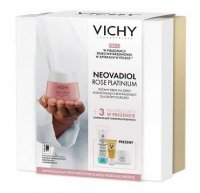 Vichy Neovadiol Rose Platinium, krem na dzień, 50ml + krem na noc, 15ml + Purete Thermale, preparat do demakijażu, 100ml + Neovadiol Meno 5, serum,5ml