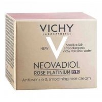 Vichy Neovadiol Rose Platinium, różany krem przeciwzmarszczkowy pod oczy, 15ml