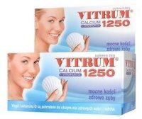 Vitrum Calcium 1250 + Vitamina D3, 60 tabletek