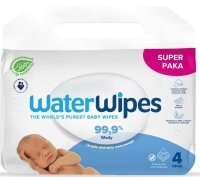 WaterWipes, chusteczki nawilżane dla niemowląt, original, 4x60 sztuk