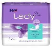 Wkładki urologiczne Seni Lady Slim Extra, chłonność 4/6, 15 sztuk