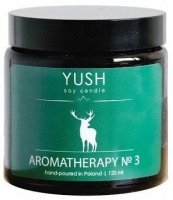 Yush, Aromatherapy No.3, świeca sojowa, 120ml