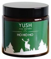 Yush, Ho Ho Ho, świeca sojowa, 120ml