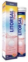 Zdrovit Litorsal, smak różowego grejpfruta, 24 tabletki musujące